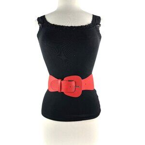Retro Vintage Wide Stretch Waist Belt for Women – 3" Elastic Cinch Belt